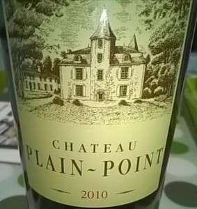 Chateau Plain-Point 2010