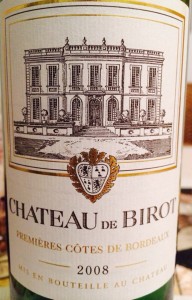 Chateau de Birot 2008