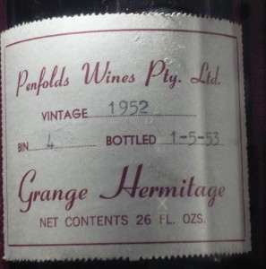 Grange ไวน์แพงที่สุดของเพนโฟลด์