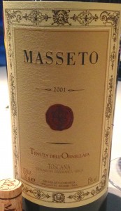 Masseto 2001