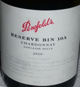 Penfolds Bin 10 A