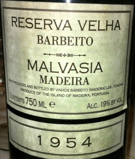 Malvasie Madeira