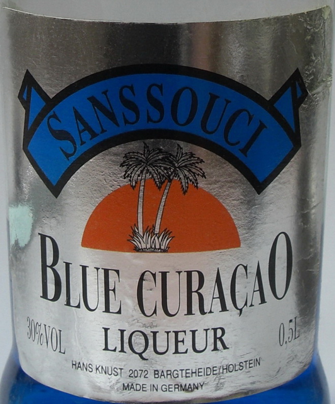 Blue Curaçao ที่ทำในเยอรมัน