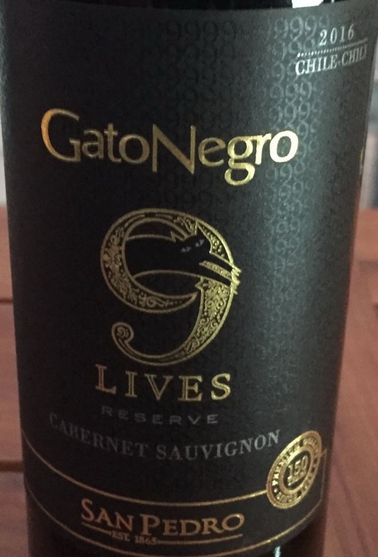 Gato Negro 9 Lives Reserve Cabernet Sauvignon