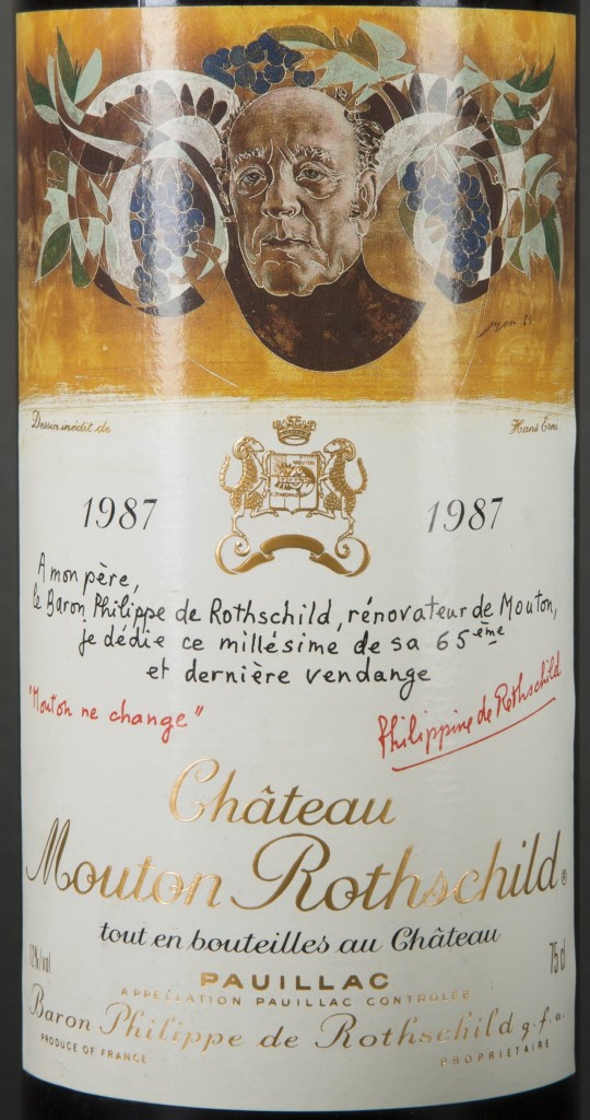 Ch. Mouton Rothschild 1987
