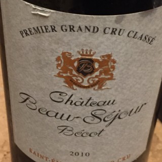 Ch.Beau-Sejour Becot 2010