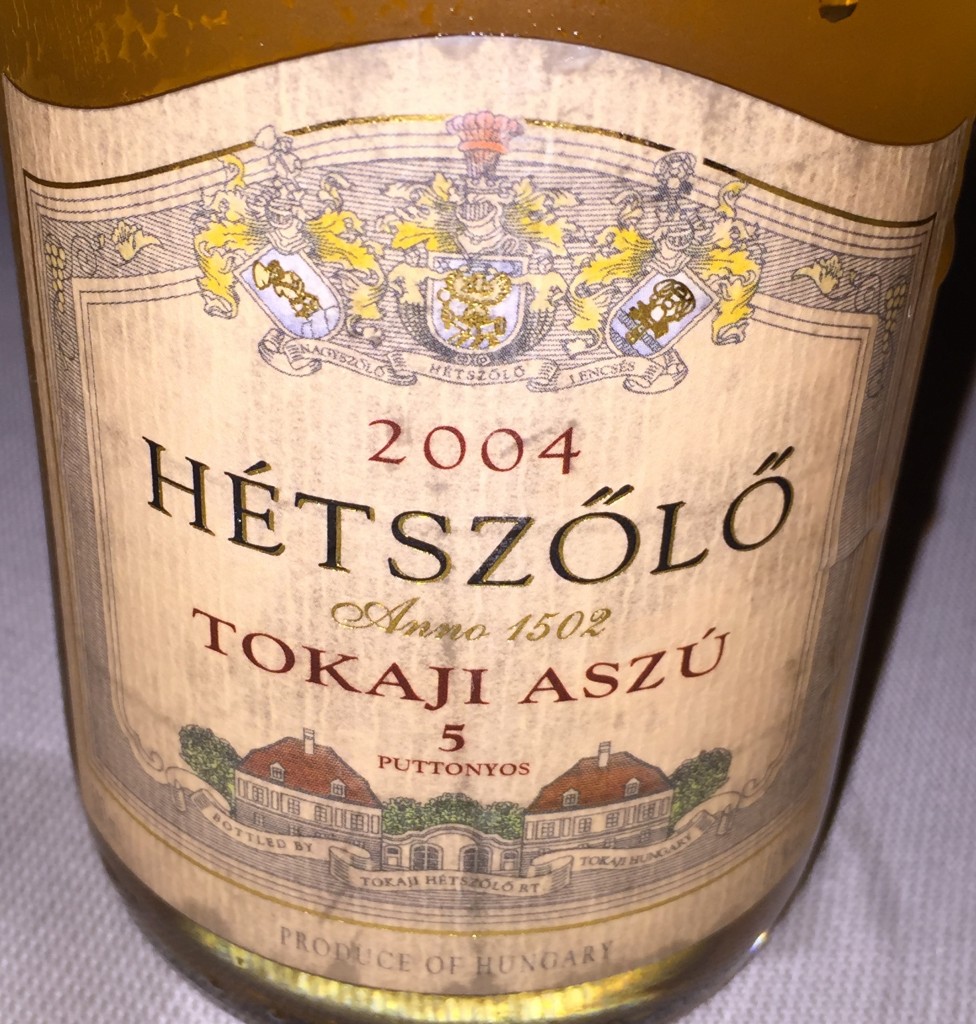 Hetszolo Tokaji Aszu 2004