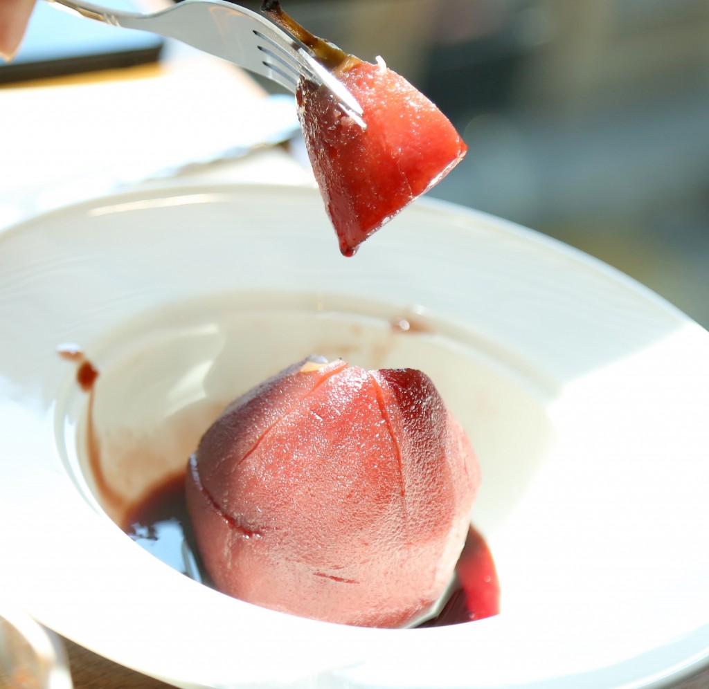 Poached Pear