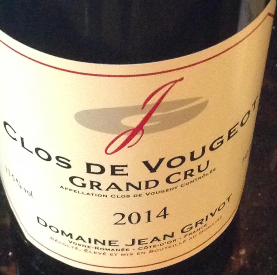 Domaine Jean Grivot Clos Vougeot