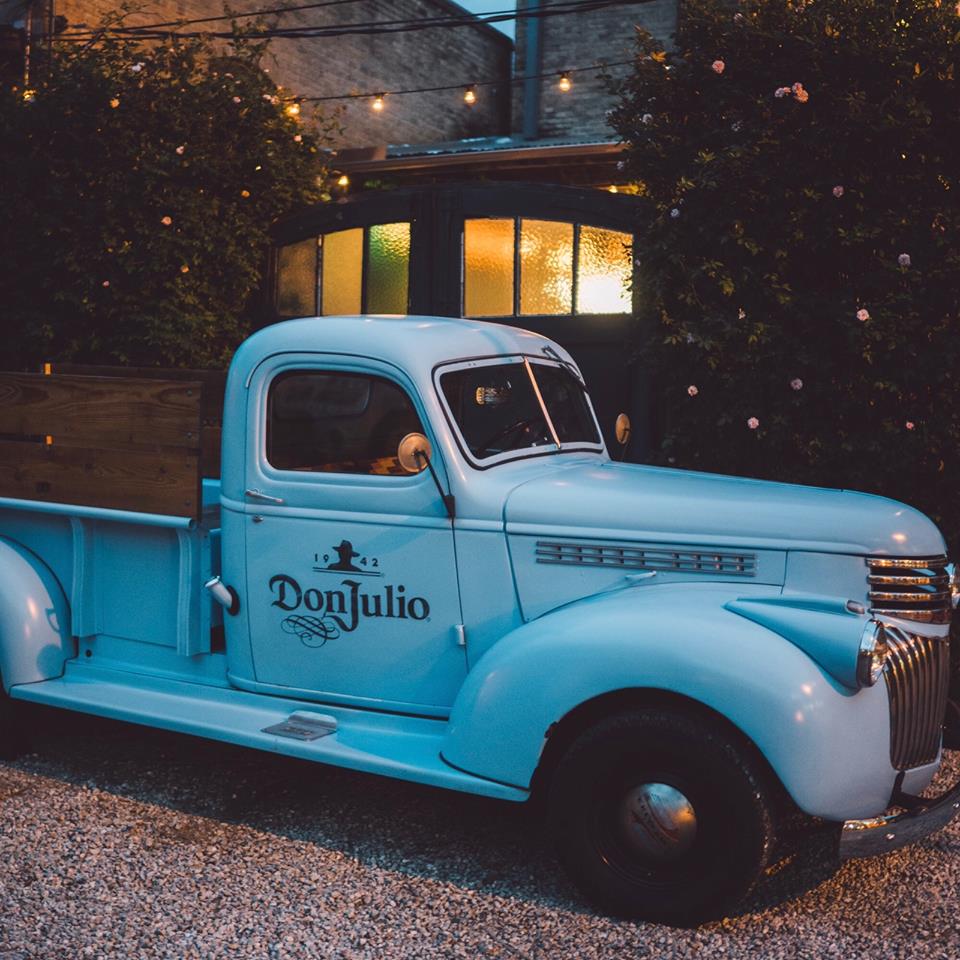 vintage 1942-era trucks are an ode to the year Don Julio Gonzalez began his tequila-making journey.