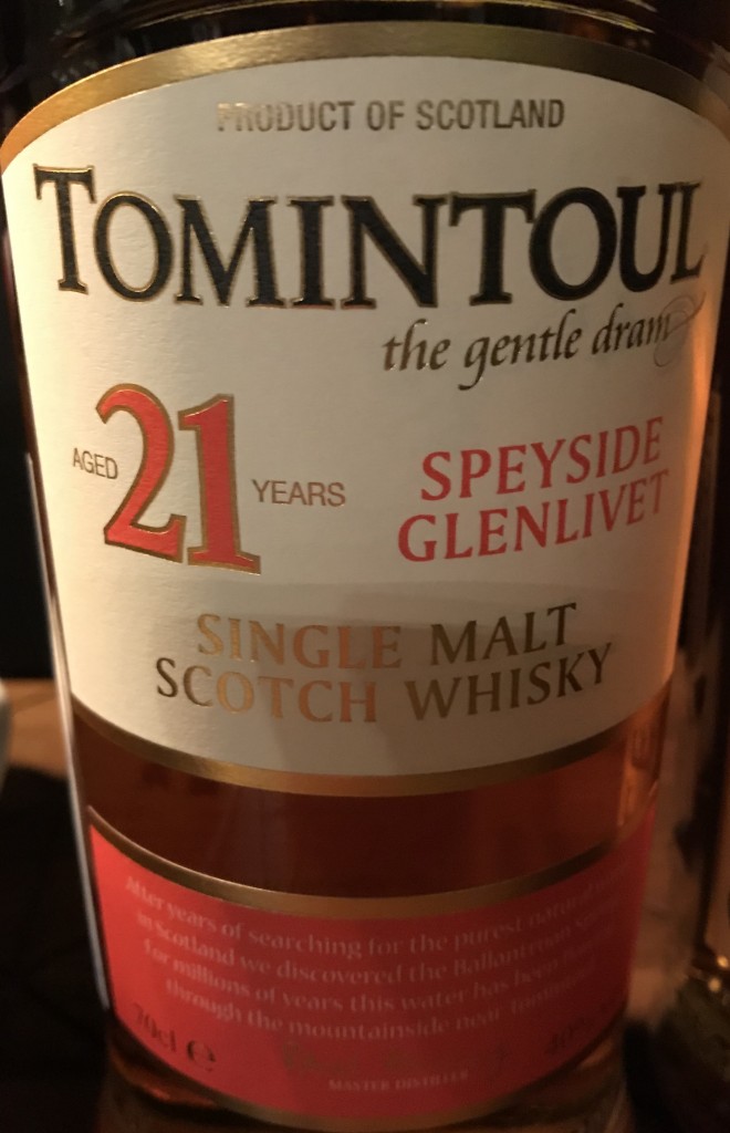 Tomintoul 21 Years Old