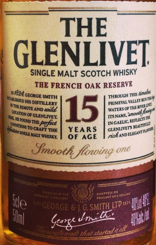 The Glenlivet 15 Years Old