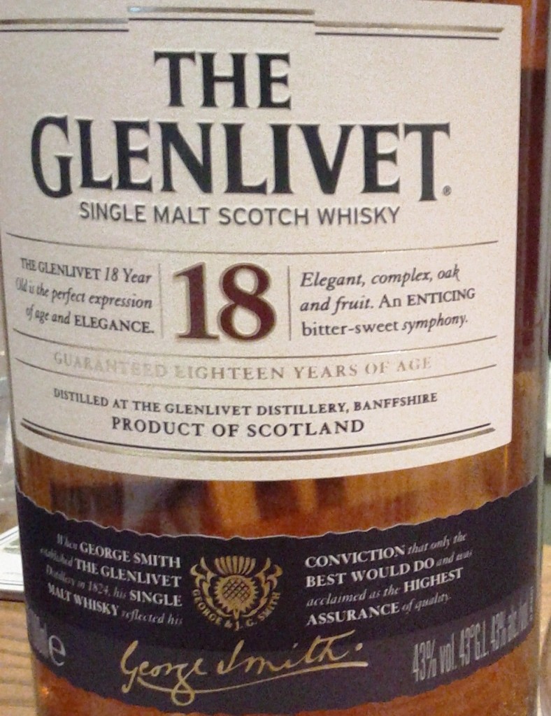 The Glenlivet 18 Years Old