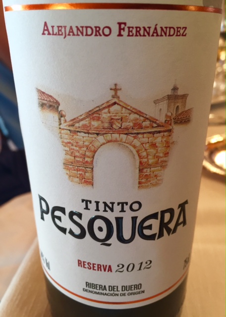 Tinto Pesquera Reserva 2012