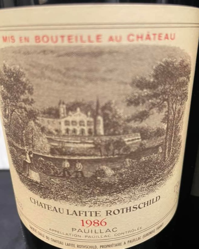 Chateau Lafite Rothschild 1986