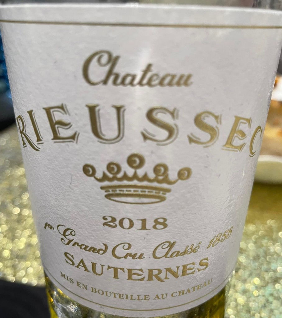 Chateau Rieussec 2018