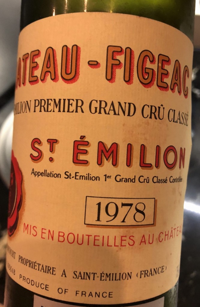 Chateau Figeac 1978