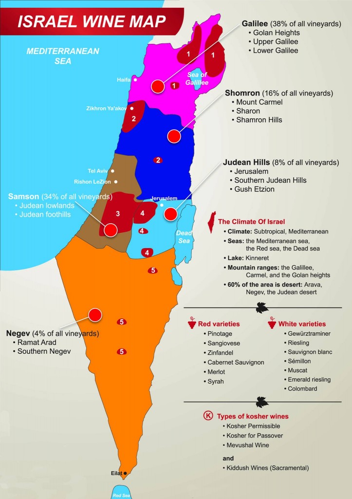 เขตทำไวน์ของอิสราเอล